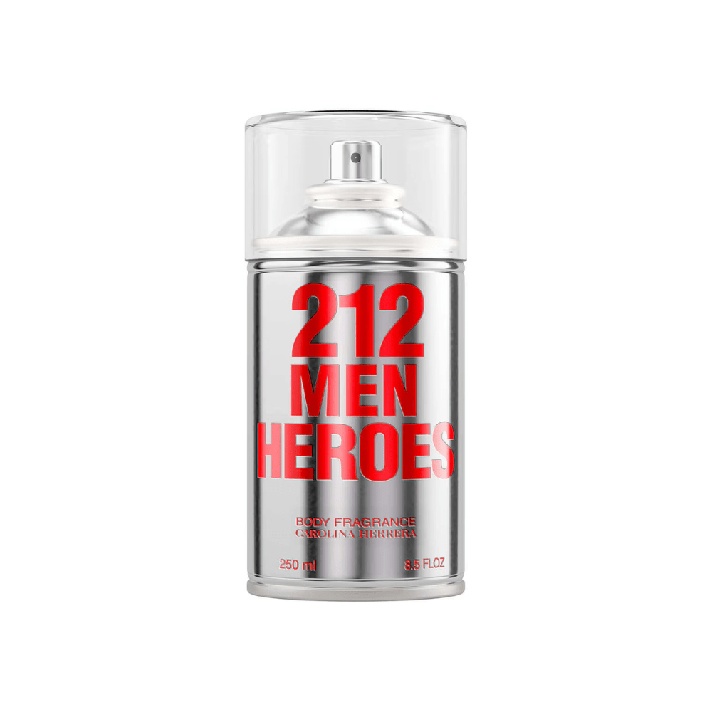 212 Heroes Body Spray Carolina Herrera Masculino - Sieno