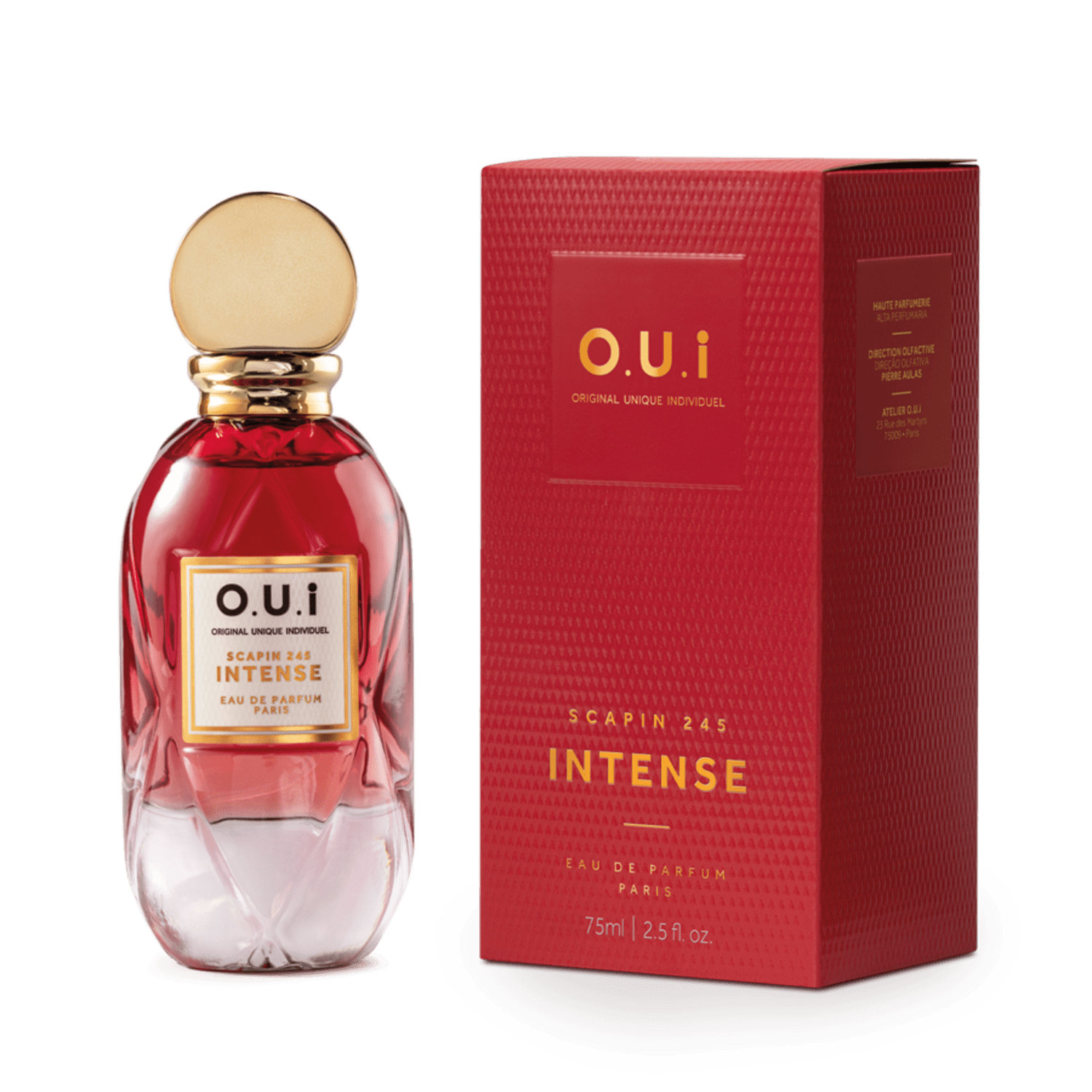 Oui Scapin 245 Intense Feminino Eau De Parfum