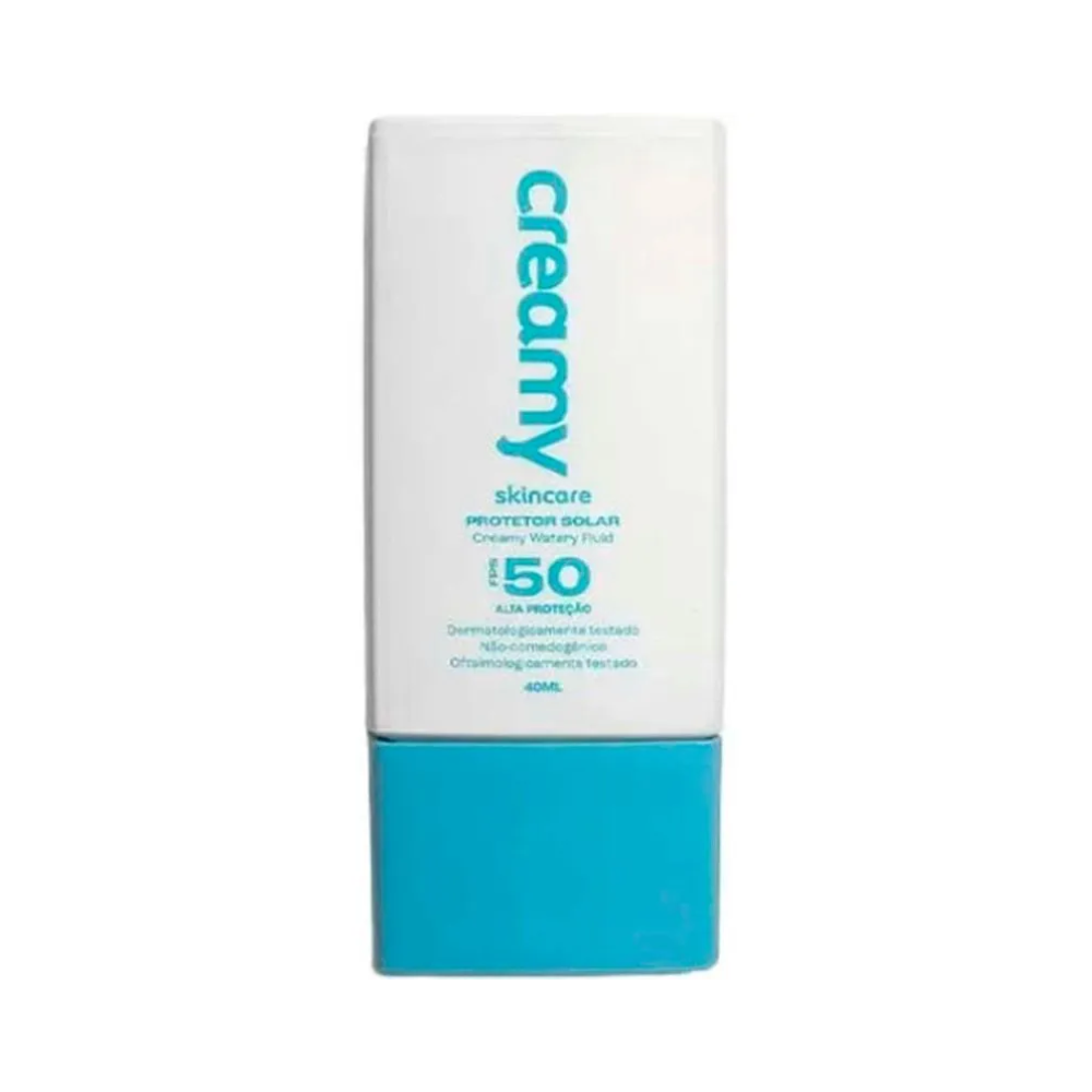 Creamy Protetor Solar Watery Fluid Fps 50