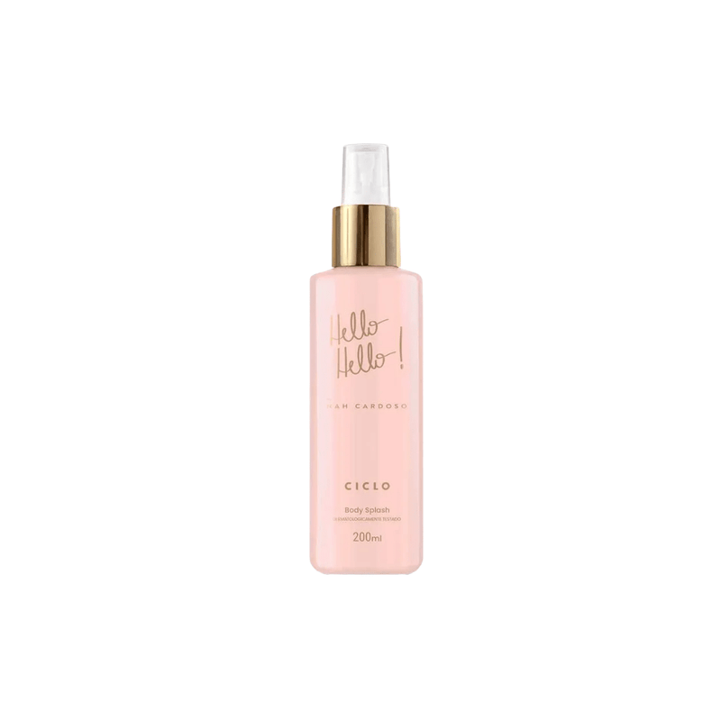 Body Splash Hello Nah Cardoso - Sieno