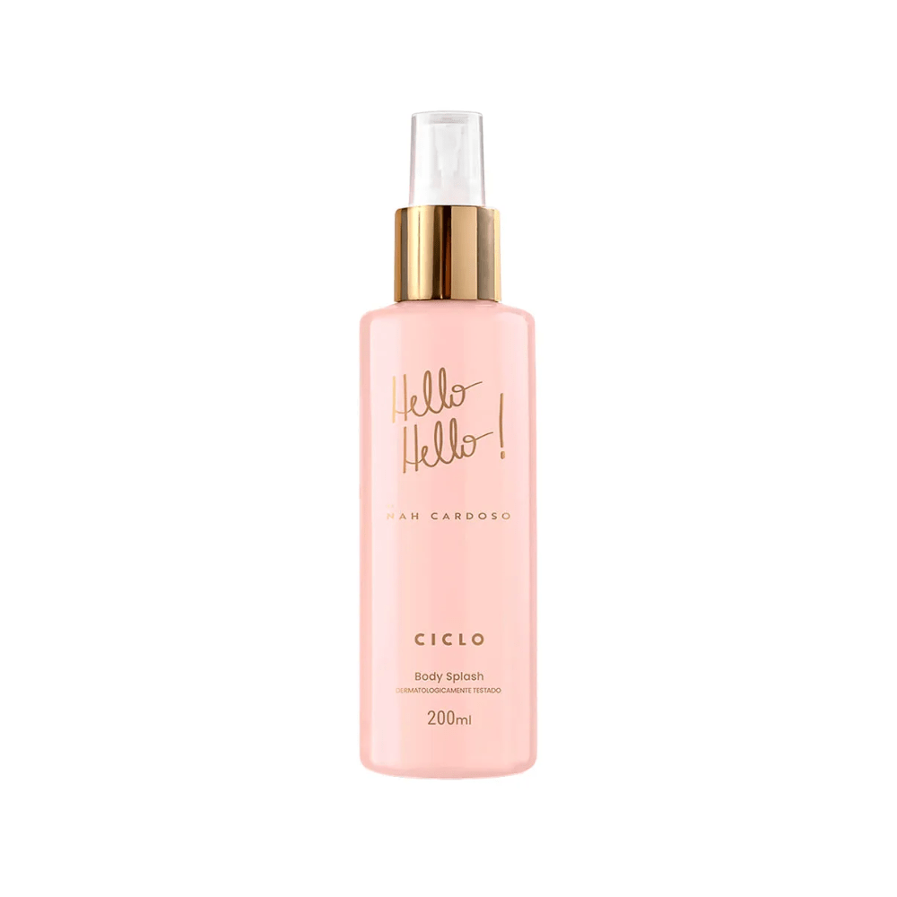 Body Splash Hello Nah Cardoso - Sieno